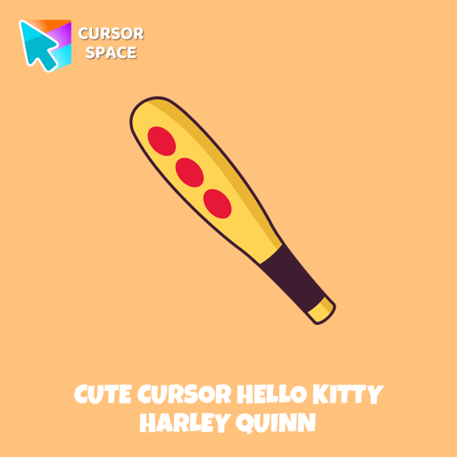 Cute Cursor Hello Kitty Harley Quinn